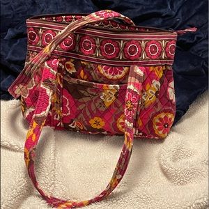 Vera Bradley retired pink Carnaby Large Tote.
